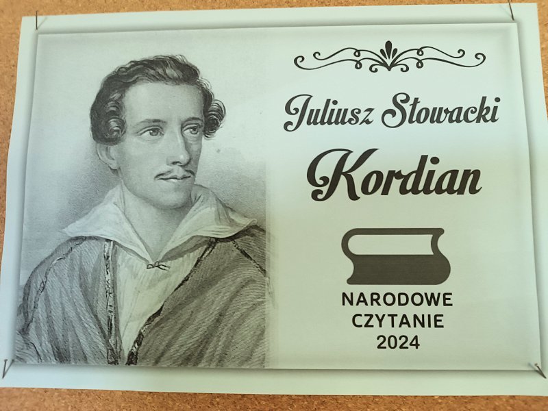 Narodowe Czytanie dramatu „Kordian”